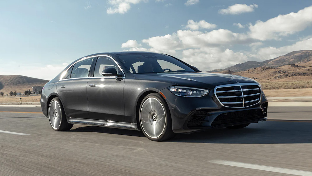 2021 Mercedes S580 right